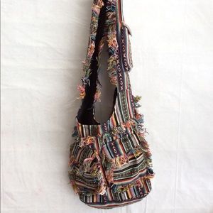 Hobo Multicolor Crossbody Sling Bag